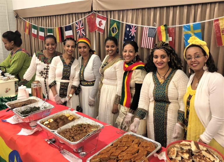 More moms represent Ethiopia, a country that a lot of our St. Jude families come from